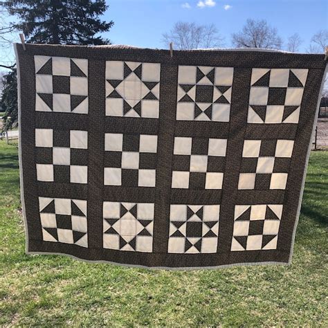 Ohio Star Quilt Pattern Etsy