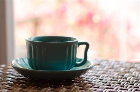 Free Images Coffee Cup Teacup Blue Green Drinkware Tableware Saucer Serveware Morning