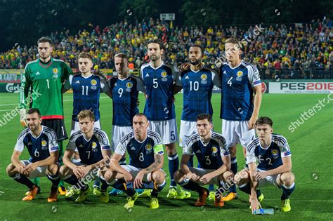 Scotland Team Group Editorial Stock Photo Stock Image Shutterstock