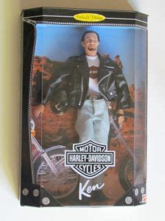 Harley Davidson Ken Barbie Doll 1 In Series 1998 Collector Edition