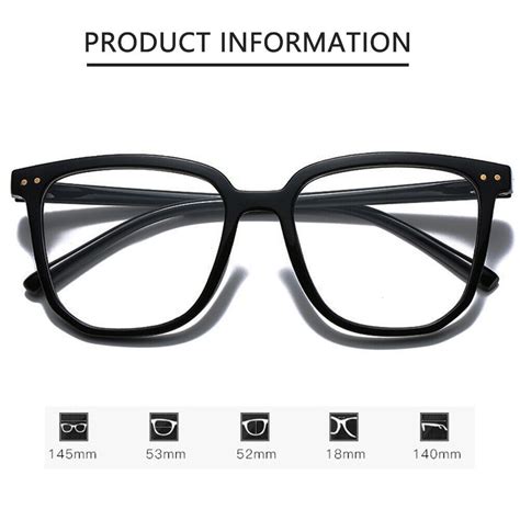 Finished Myopia Glasses Women Men Vintage Anti Blue Light Nearsighted Eyeglasses Ebay