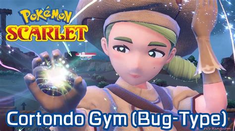 Pok Mon Scarlet Violet Gym Leader Katy Cortondo Gym Bug Type