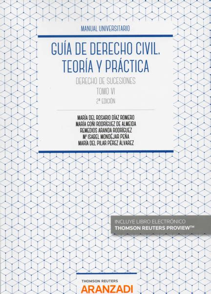 Libro Guía De Derecho Civil Teoría Y Práctica 9788413904887 Aranda Rodríguez Remedios