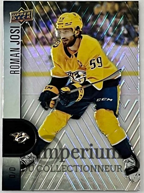 2022 2023 Hockey Card 58 Roman Josi L Imperium Du Collectionneur