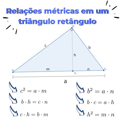 Rela Es M Tricas No Tri Ngulo Ret Ngulo