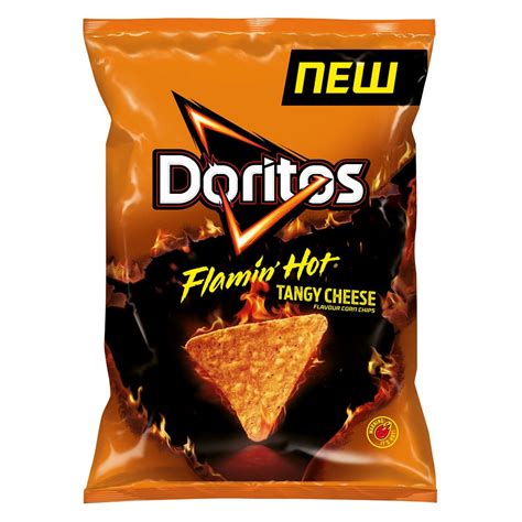 Flamin' Hot Tangy Cheese Doritos | 24 Hour Snacks Delivery London– Booze Up