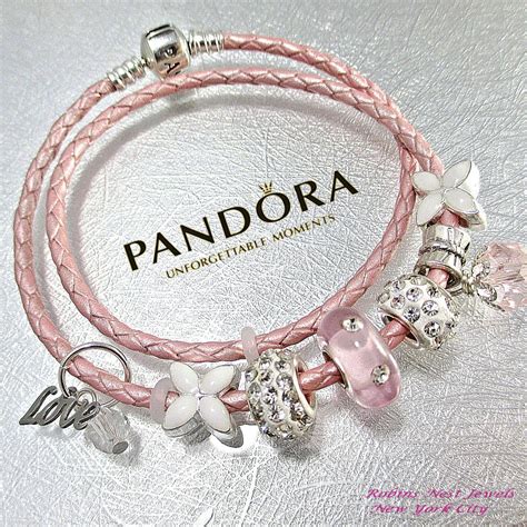 Authentic Pandora Princess Dresspandora Bracelet Leather Bracelet