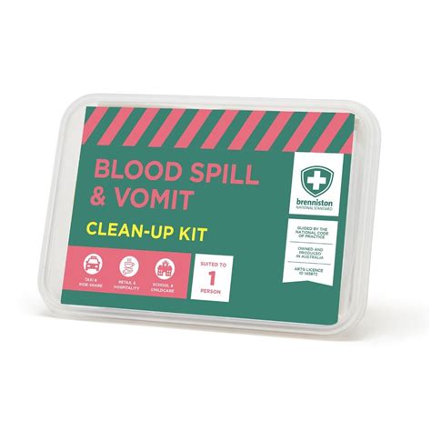 Brenniston National Standard Blood Spill And Vomit Clean Up Kit