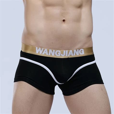 WJ Brand Men S Boxers Sexy Comfy Underwear Fashion Gay Penis Boxer