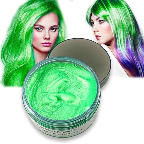 Amazon 120g Hair Color Wax Temporary Instant Hairstyle Mud Cream