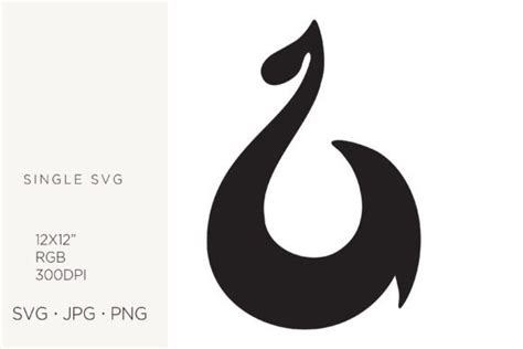 Bone Matau Maori Symbol Fish Hook Graphic By Biljanacvetanovic