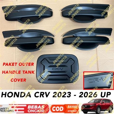 Jual Paket Outer Handle Tank Cover Honda Crv Hitam