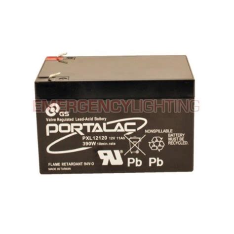 Pxl12120 Gs Portalac Battery Emergency Lighting Gs Portalac