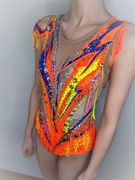 Leotard Rhythmic Gymnastics Rhythmic Gymnastic Leotards Etsy