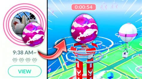 Amazing New Special Raid Egg In Pokemon Go Youtube