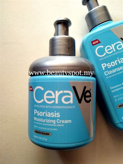 Cerave Psoriasis Moisturizing Cream With Salicylic Acid 8oz Beautyspot Malaysias Health