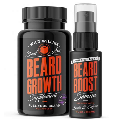 Kit Beard Growth Wild Willies