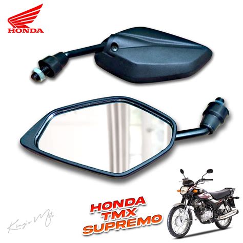 Honda Tmx Supremo Side Mirror Genuine Parts Short Stem Cod Shopee