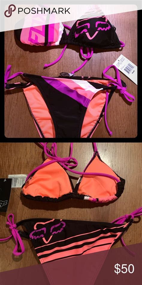 Fox Racing Bikini Nwt Small Top Small Bottom Nwt Fox Racing Swim