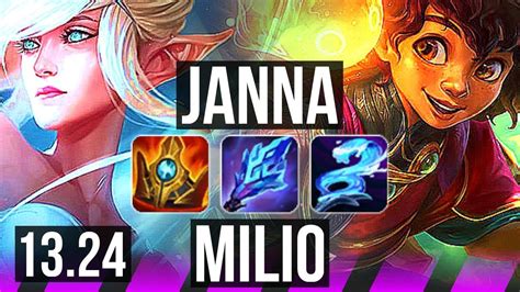 Janna Senna Vs Milio Vayne Sup Winrate Euw