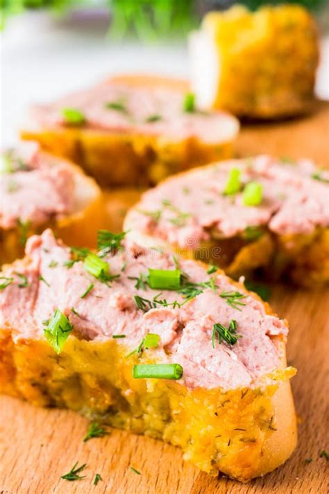 Tapas with Pate, Meat Spreads Stock Image - Image of board, snack: 49683093