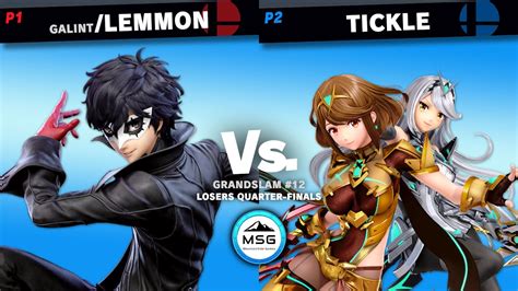 GrandSlam 12 Galint Lemmon Joker Vs Tickle Pyra Mythra