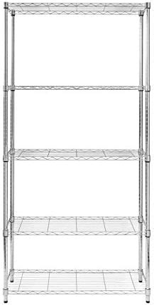 Tier Chrome Heavy Duty Adjustable Shelving Unit With Lb Per Shelf