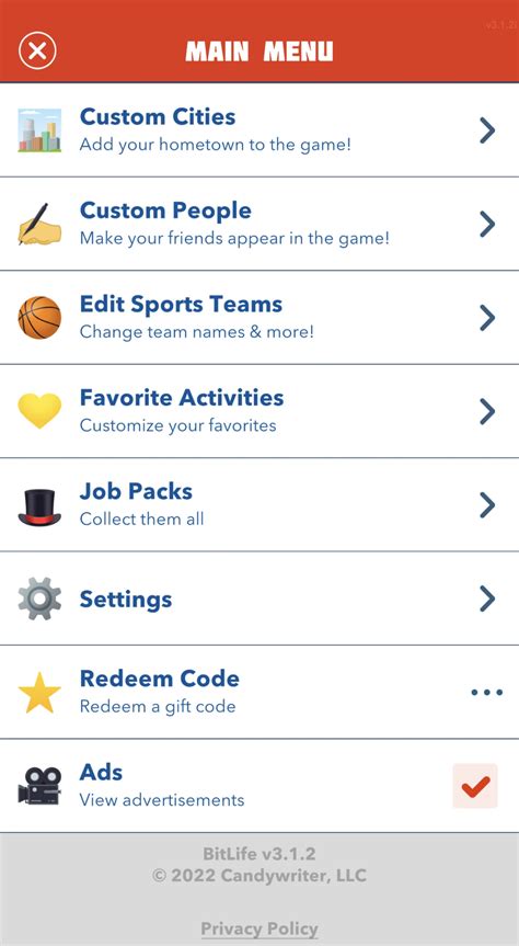 Bitlife Life Simulator List Of Redeem Codes And How To Find More Of