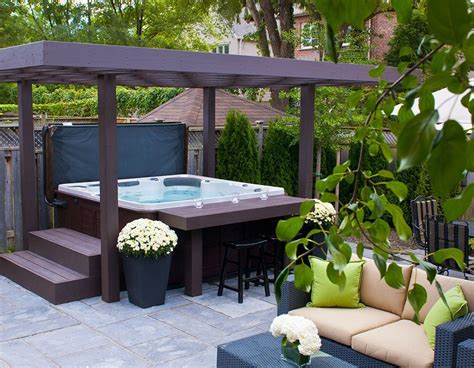 15 Stunning Hot Tub Landscaping Ideas Hot Tub Garden Hot Tub Backyard Hot Tub Patio