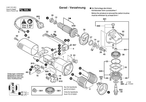 Bosch Angle Grinder Parts