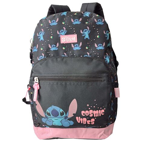 Mochila Costas Stich Disney Luxcel Mochila Escolar Infantil