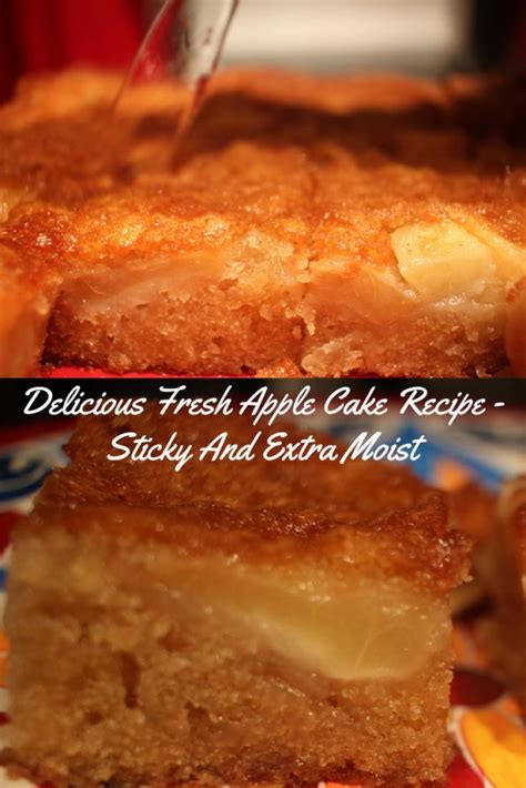 Moist Fresh Apple Cake Recipe Best Sticky Easy Fresh Apple Cake