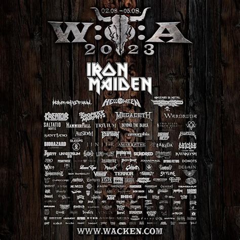 Wacken Festival 2024 Lineup - Alene Aurelie