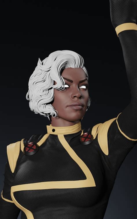 Storm X Men D Model D Printable Cgtrader