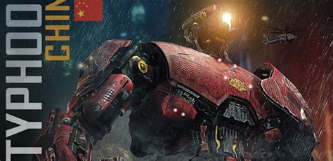 Awesome Pacific Rim New Poster Showcasing Crimson Typhoon Rama S Screen