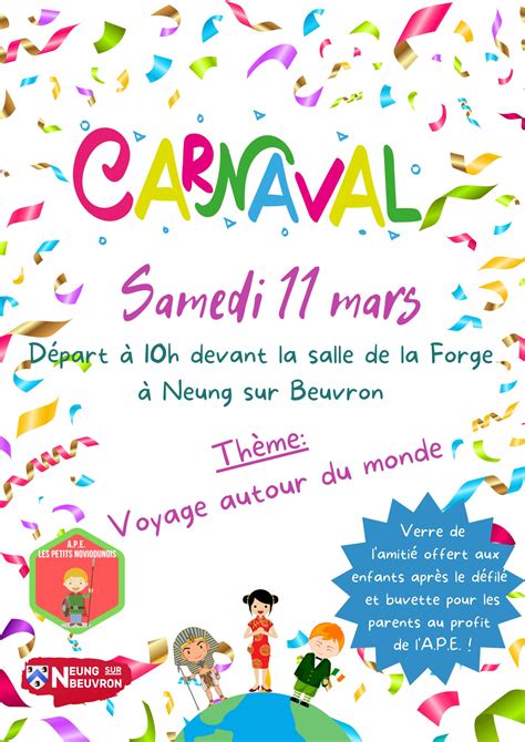 Carnaval Neung 1 Neung Sur Beuvron Site Officiel