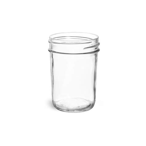 Tapered Glass Canning Mason Jar 8oz 250ml Food Storage Jar For Baby