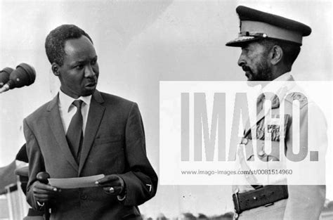 State Visit Tanganyika President Julius Nyerere Welcomes Emperor Haile