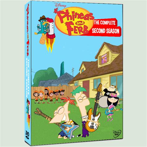 Phineas And Ferb The Complete 2nd Season Dvd Box By Alfa9delta On Deviantart