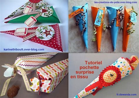 Tutoriels Pochettes Surprises Le Serviettage De Nafeuse Pochette