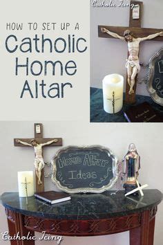 Catholic Home Altars And Prayer Tables