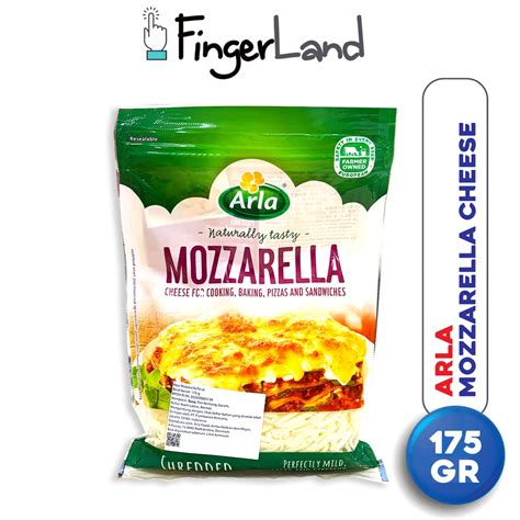 Jual Arla Shredded Mozarella Cheese 175 Gram Keju Mozarella Parut