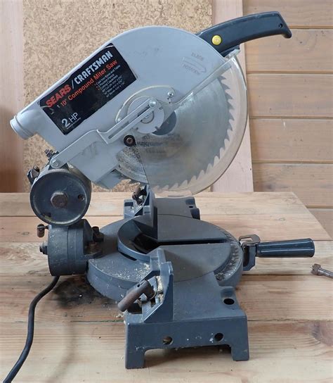 2hp Sears Craftsman 10 Compound Miter Saw 0036 On Jul 14 2022 M