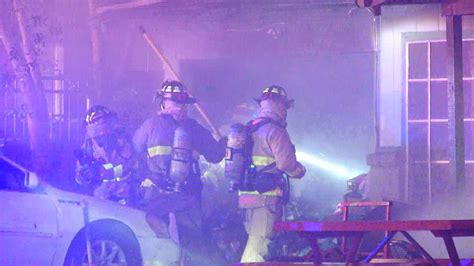 San Antonio Firefighter Hospitalized While Battling House Fire On The