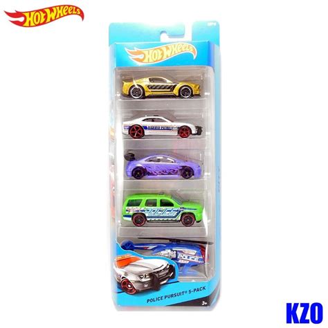 Hot Wheels Police Pursuit Pack Good Condition Box With