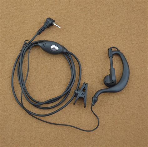 Uniden Radio 1 Pin 25mm Jack Earpiece Headset Microphone With Ptt