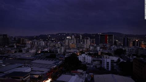 Venezuela Power Outage Leaves Most Of Country In Dark Cnn