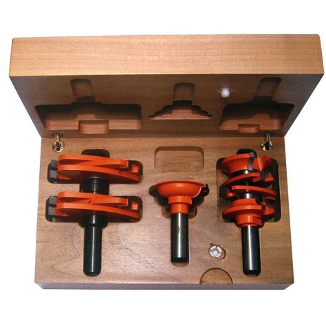 CMT Entry Interior Door Router Bit Set Carbatec