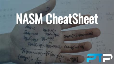 Free NASM Cheat Sheet 2024 Reduce Study Time Significantly