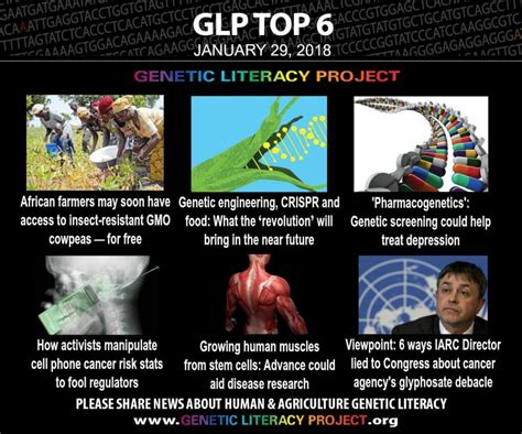 Genetic Literacy Projects Top 6 Stories For The Week Jan 29 2018